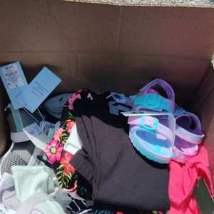 Assorted Box of Cat & Jack Kid's clothing (mixed ages)